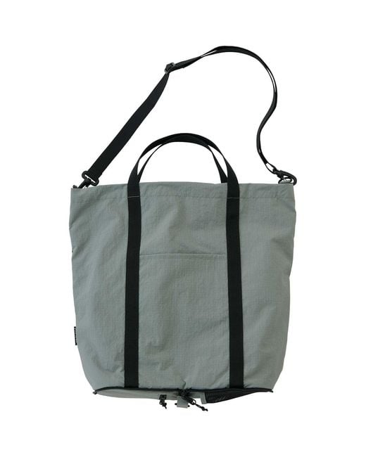 Gramicci Black Nylon Packable Tote