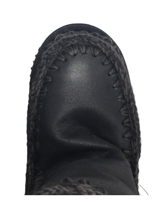 Mou Black Boots