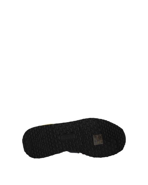 Armani Jeans Red Sneakers Uomo Tessuto Multicolore for men