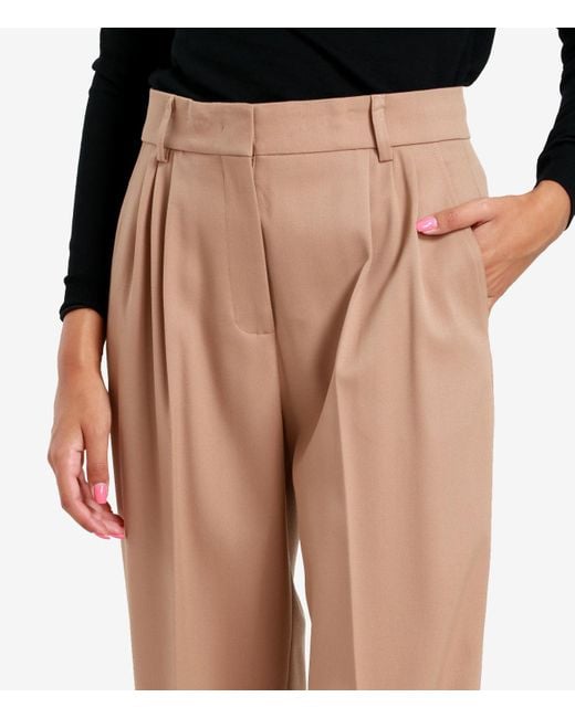 Erika Cavallini Semi Couture Natural Trousers