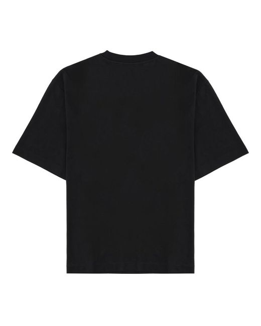 Off-White c/o Virgil Abloh Black T Shirt Con Logo