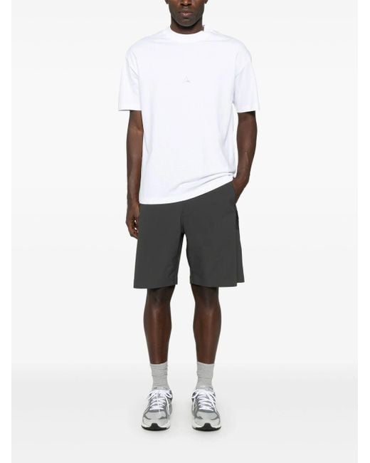 Roa White Logo T Shirt for men