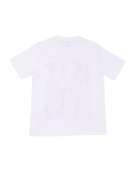 MSGM White I'Ve Got To Go