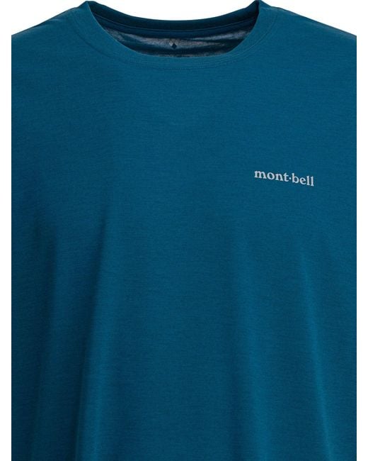 Montbell T-shirts Blue for men