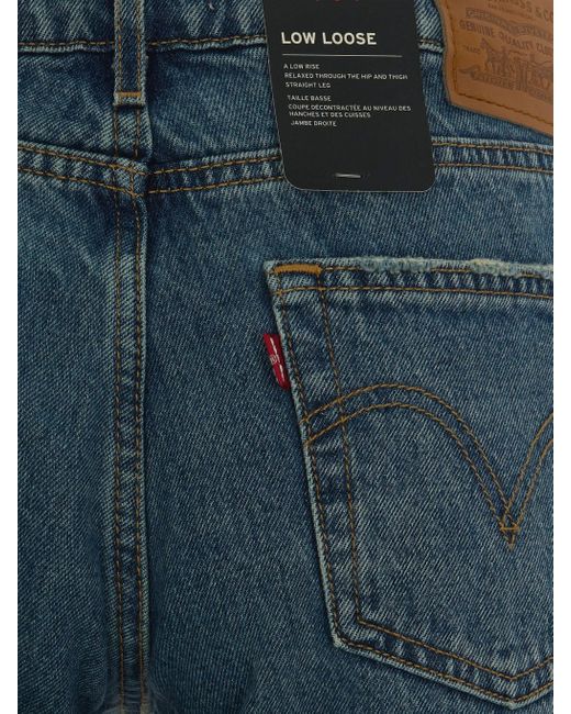 Levi's Jeans Met Vijf Zakken in het Blue