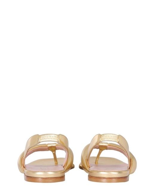 Gia Borghini Multicolor Leather Slingback Sandals