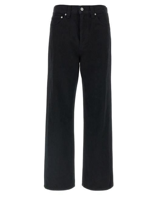 Jeans Di 'Bonnie' di Khaite in Black