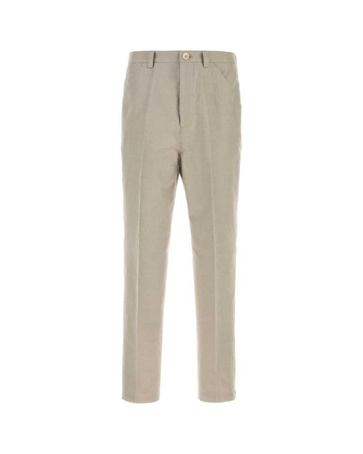 Brunello Cucinelli Natural Light Tailored Pants for men