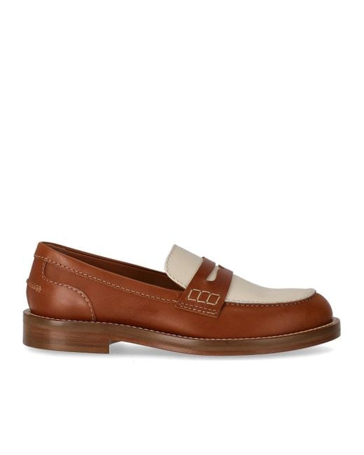 Guglielmo Rotta Brown Pip Loafer