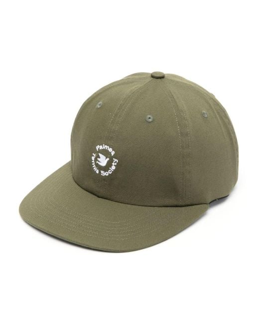 Palmes Green Circle 6-Panel Cap for men