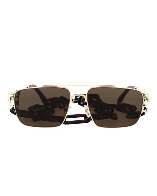 Fendi Brown Fe40090 U Y 32 E Con Sunglasses