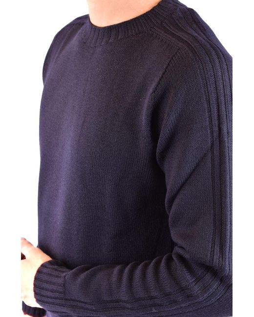 Dondup Blue Girocollo Regular for men