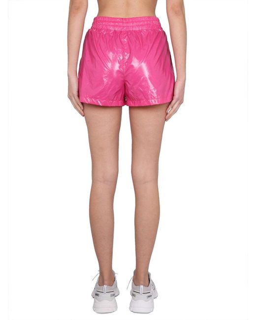 K-Way Pink Nylon Shorts