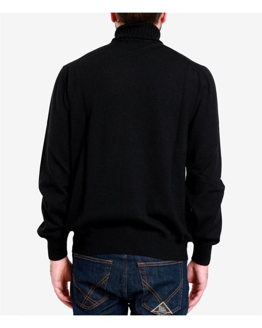 Gran Sasso Black Sweaters for men