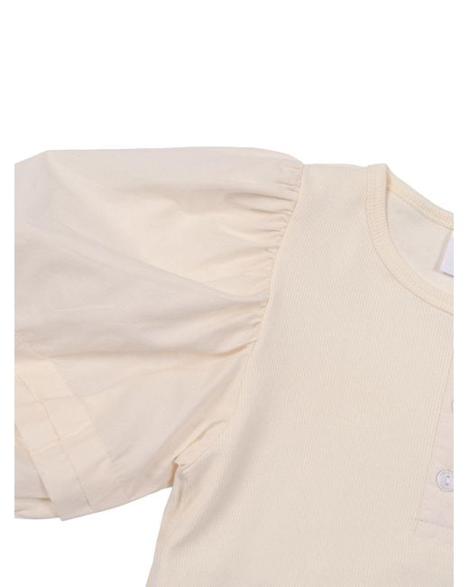 Molo Natural Rawna T Shirts With Short Sleeves