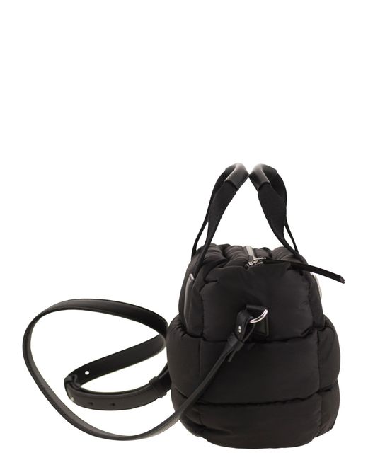 Moncler Black Mini Caradoc Water Repellent Tote Bag