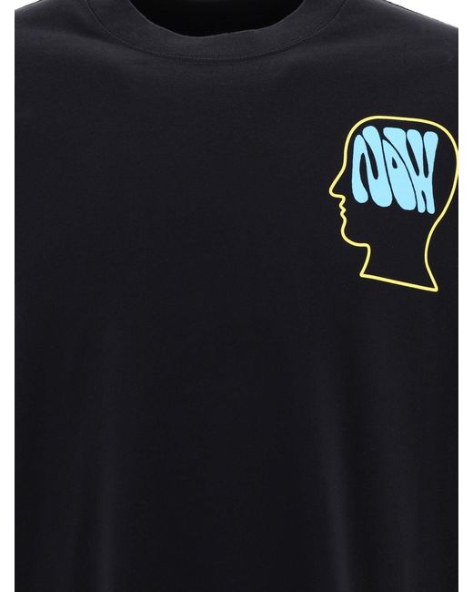 Brain Dead Het Nu Bewegings T -shirt in het Black voor heren