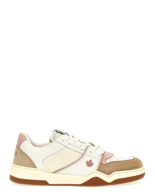 DSquared² Low-Top Sneakers in het White