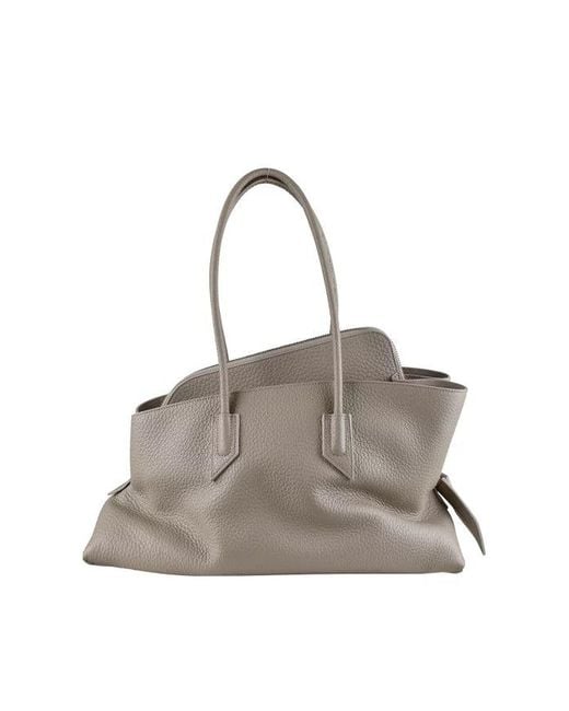 The Attico Natural La Passeggiata Medium Bag