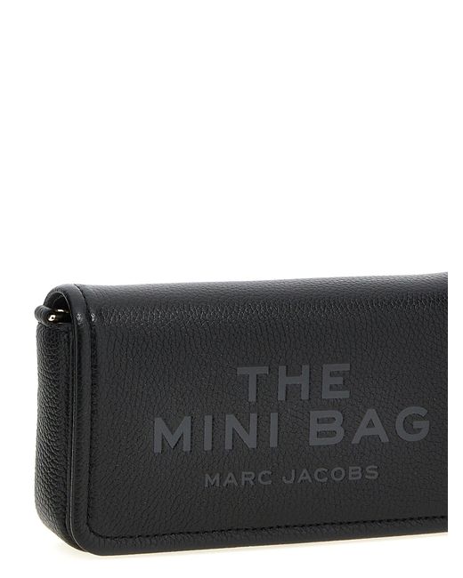 Marc Jacobs Black 'The Leder Mini Bag' Crossbody Bag '