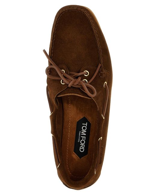 Tom Ford Robin Suède Bootschoenen in het Brown voor heren