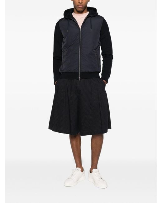 Herno Black Padded Blouson Jacket for men