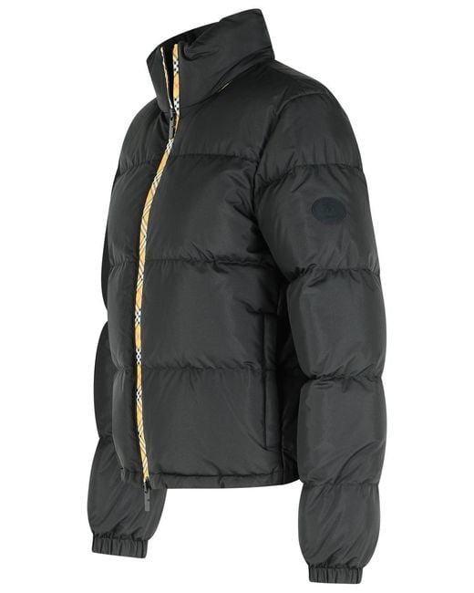 Burberry Black Polyester Down Jacket