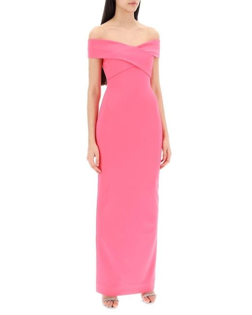Maxi Dress ines con Solace London de color Pink