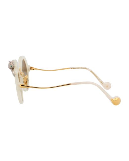 Anna Karin Karlsson Green Sunglasses Rose Et La Roue Crystal 08