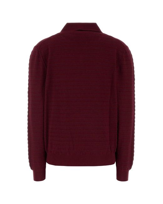 Miu Miu Embroidered Cotton Polo Shirt