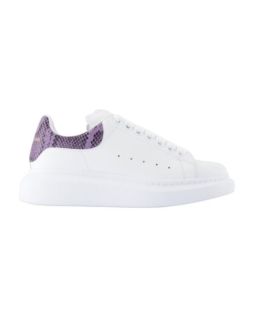 McQueen White Oversized Sneaker
