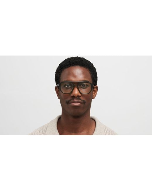 Mykita Black Amare - C158 Peridot / glänzendes Silber RX
