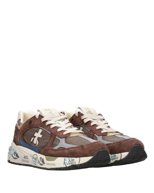 Premiata Brown Sneakers for men