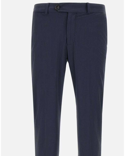 Rrd Blue Slim Fit Chino Trousers for men