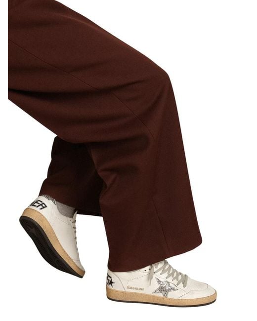 Golden Goose Deluxe Brand White Ball Star Nappa