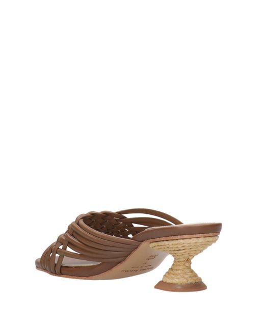 Paloma Barceló Brown Sandals