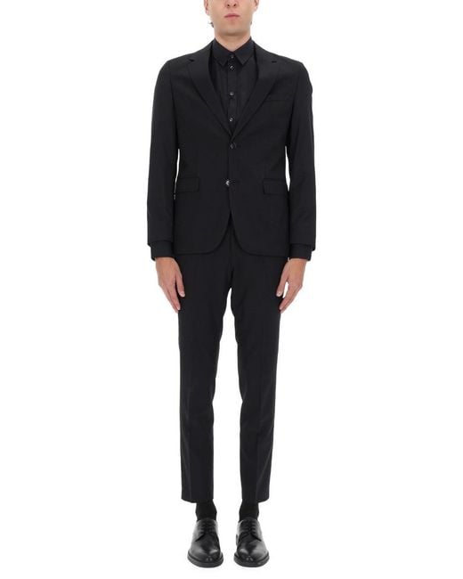 Boss Black Virgin Wool Suit for men
