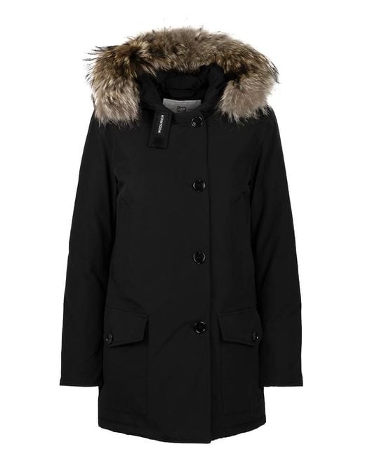 Arctic Parka Con Pelliccia Rimovibile di Woolrich in Black