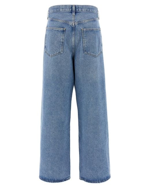 Agolde Blue Low Curve' Jeans
