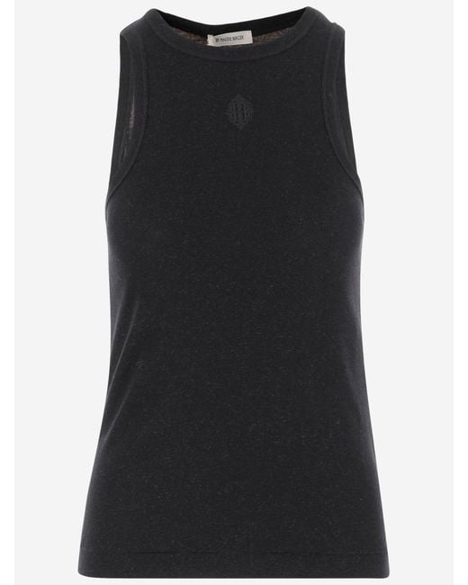 By Malene Birger Black Lise Tank Top