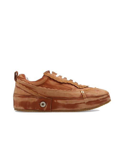 Loewe Dekonstruierte Turnschuhe in Brown für Herren