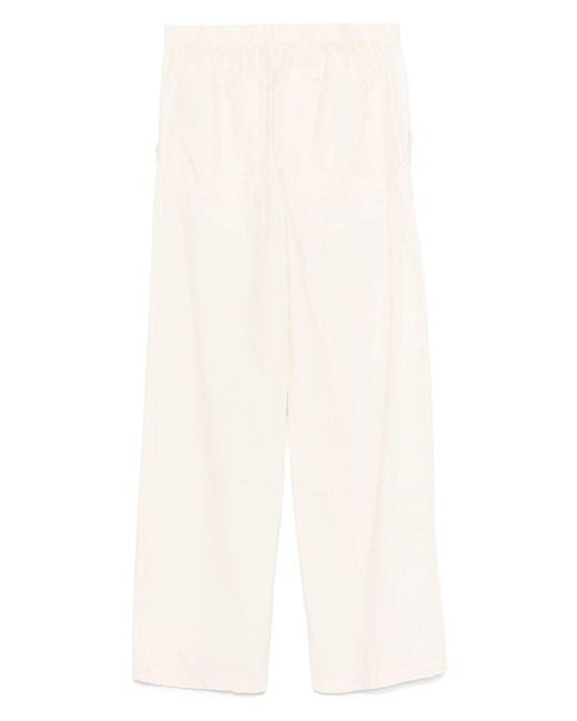 Barena White Pantalone Ida Tendon