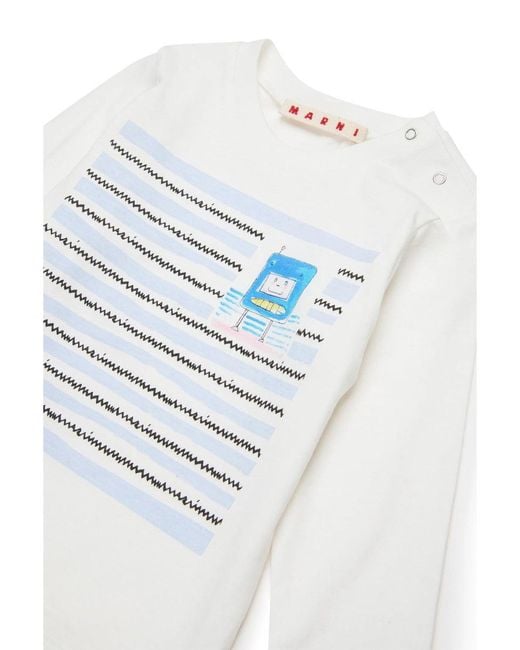 Marni White T Shirt