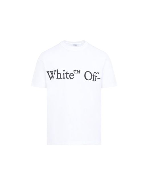 Off-White c/o Virgil Abloh White Bookish Scarf Regular S/S Tee