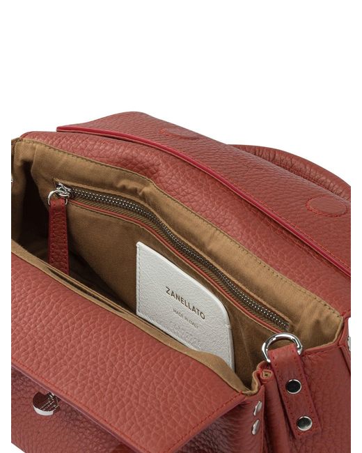 Zanellato Red "Dotta" Handtasche
