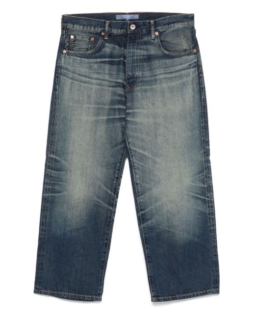 Junya Watanabe Jeans Met Effect in het Blue voor heren