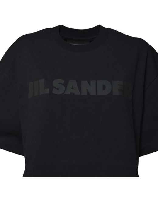 Jil Sander Black T-Shirts und Polos