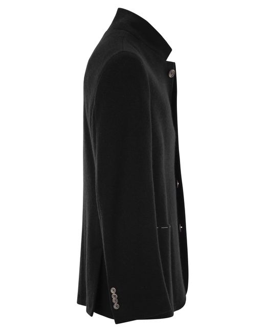 Damon Cashmere Blazer Fedeli de hombre de color Black