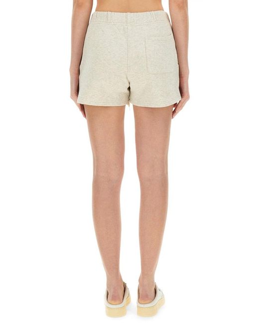 Autry Natural Cotton Solid Shorts