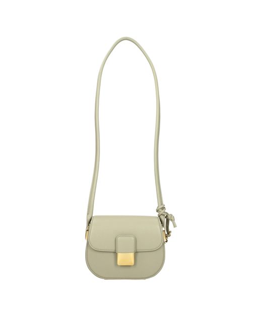 Bottega Veneta Metallic Leather Stanford Crossbody Bags